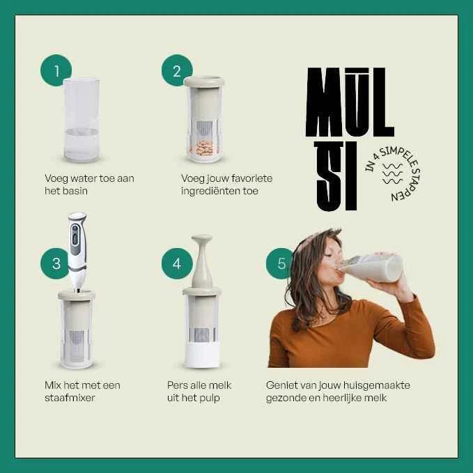 MULSI | Make your own vegan Milk!